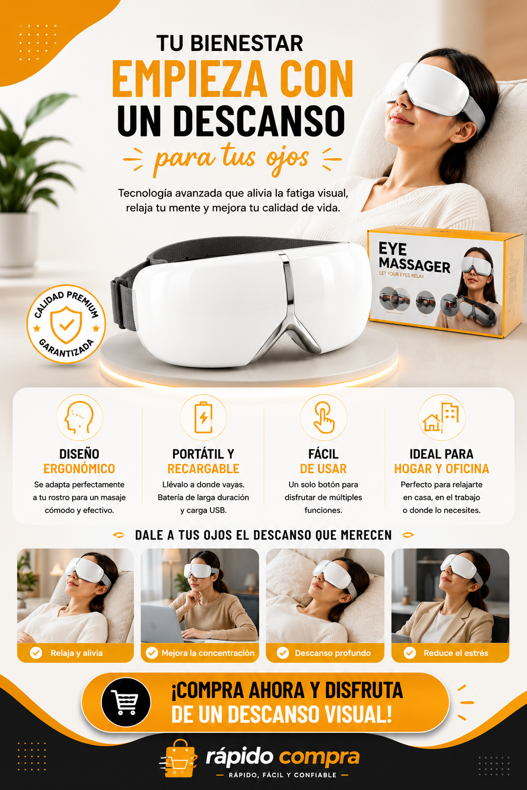 Masajeador Inteligente para Ojos