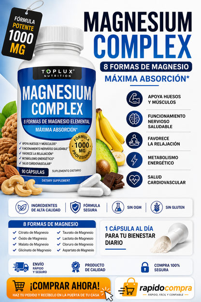 MAGNESIUM COMPLEX 1000 MG
