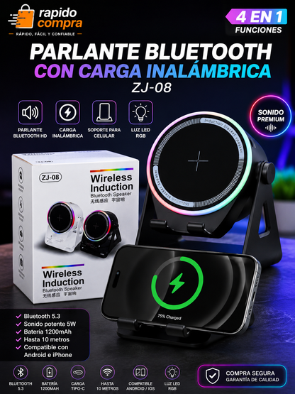 PARLANTE PORTATIL INALAMBRICO 4 EN 1