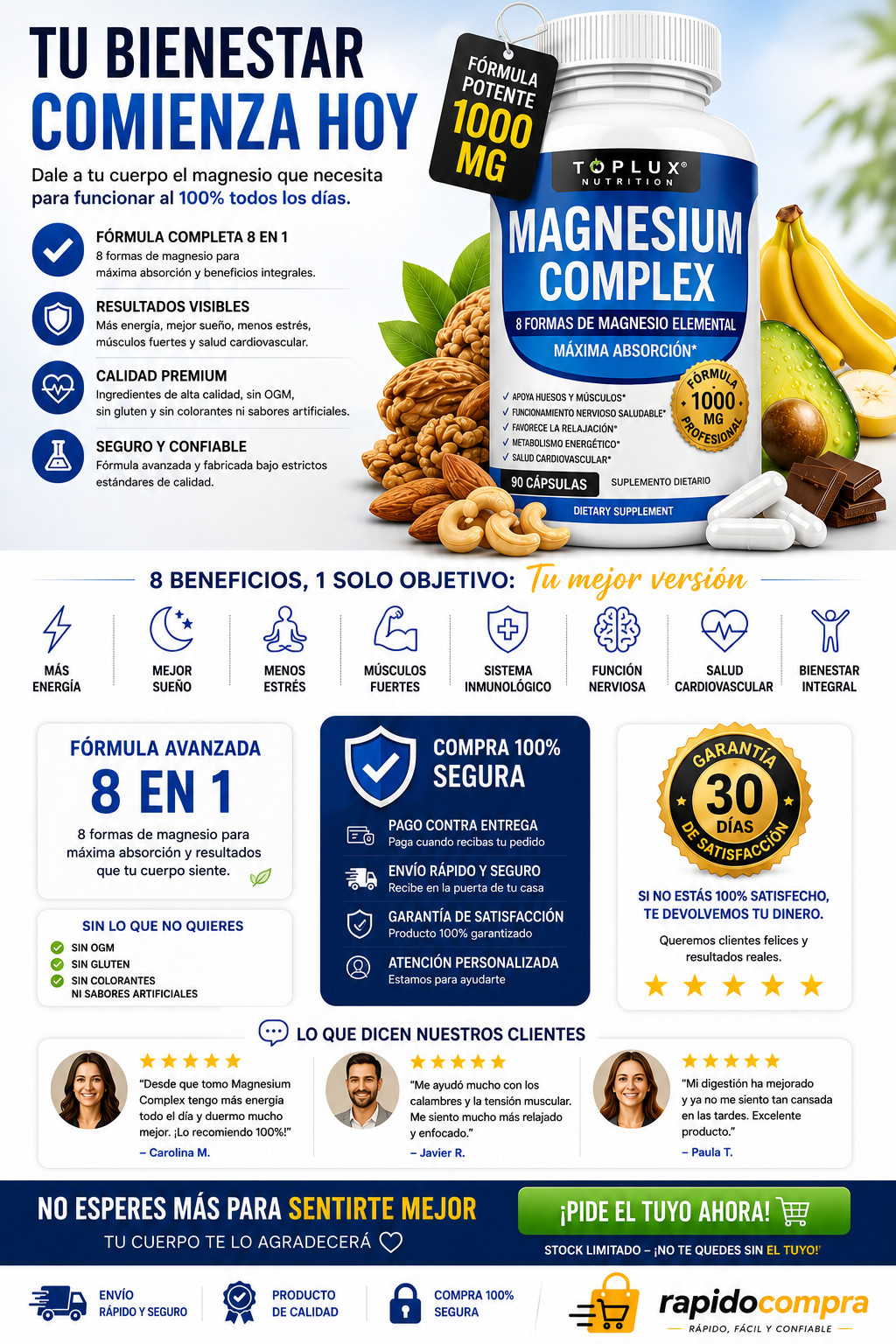 MAGNESIUM COMPLEX 1000 MG