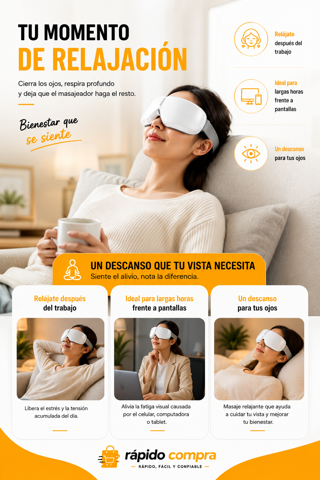 Masajeador Inteligente para Ojos